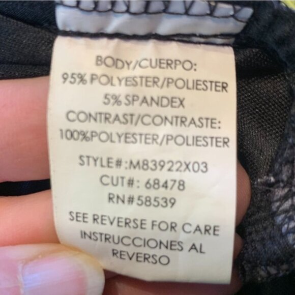 Y2K Vintage Babydoll Cocktail Dress Black Beaded Sequin Sweetheart S/M - Picture 8 of 9